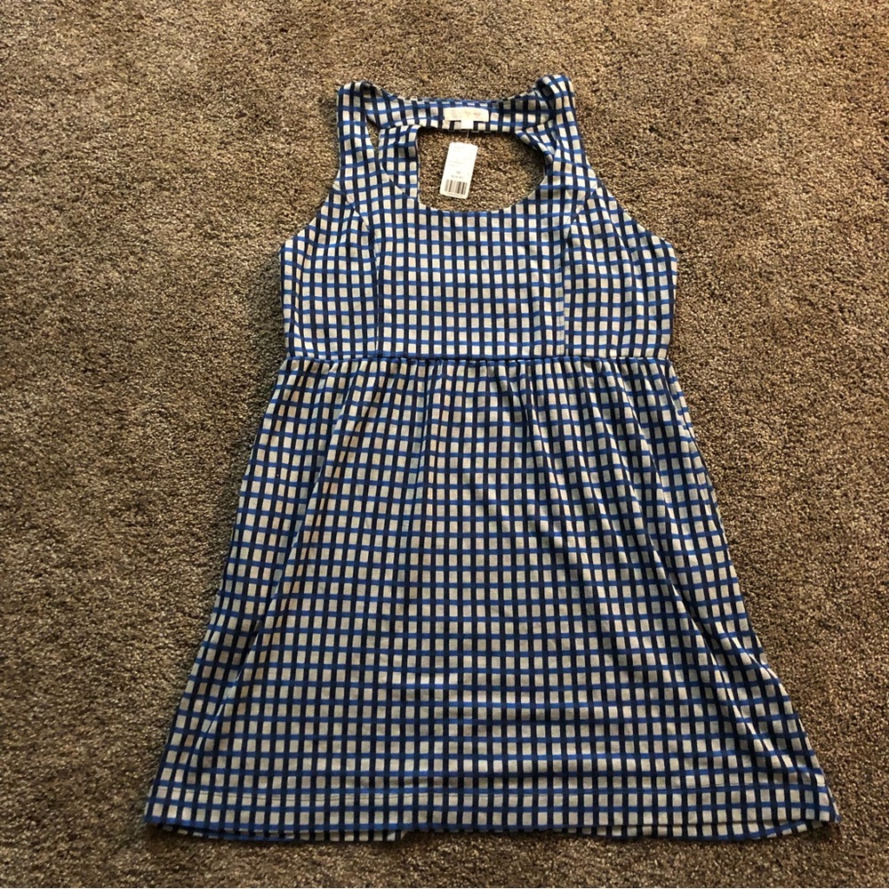 Faith 21 Forever 21 Blue Plaid Summer Dress 3X NWT